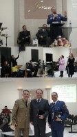 Culto militar em Dona Emma - SC