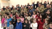Culto militar na cidade de Joinville