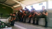Culto militar no 62º BI Joinville - SC