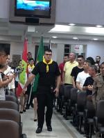 Militares renovando o grupo de Tubarão