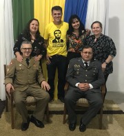 Culto militar na cidade de São Bento do Sul