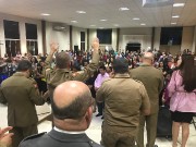 Culto militar na cidade de São Bento do Sul