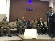 Culto militar na cidade de São Bento do Sul