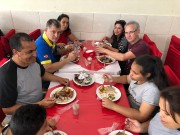 Momento de alegria e confraternização