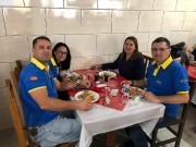 Momento de alegria e confraternização