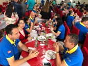 Momento de alegria e confraternização