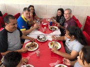 Momento de alegria e confraternização