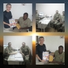 UMESC faz doação de  Bíblias a Militares em Camboriu