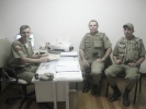 UMESC faz doação de  Bíblias a Militares em Camboriu
