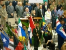 Entrada das Bandeiras e abertura do XIV Congresso da UMCEB