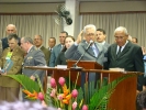 Entrada das Bandeiras e abertura do XIV Congresso da UMCEB