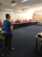 Entrega da bíblia do militar em Camboriú - SC