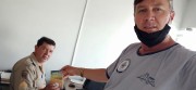 Entrega de bíblias e Pão diário 
