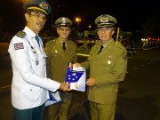 Recebimento da Medalha Brigadeiro Falcão