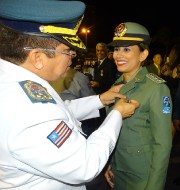 Recebimento da Medalha Brigadeiro Falcão
