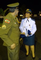 Recebimento da Medalha Brigadeiro Falcão