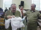 Apresentação do Filho do Sd Vaz,  neto do Sgt Vaz