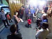 Reunidos para as festividades