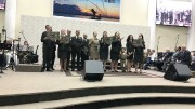 Florianópolis - SC, culto militar na sede