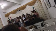Culto de militares na cidade sombrio