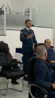 Varios militares presentes
