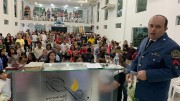 Varios militares presentes