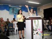 Foi muito bom o culto de militares em Indaial