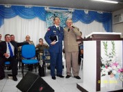 Foi muito bom o culto de militares em Indaial