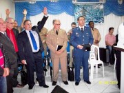 Foi muito bom o culto de militares em Indaial