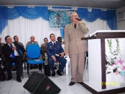 Foi muito bom o culto de militares em Indaial