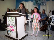 Foi muito bom o culto de militares em Indaial
