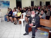 Foi muito bom o culto de militares em Indaial