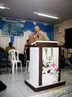 Foi muito bom o culto de militares em Indaial