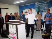 Foi muito bom o culto de militares em Indaial