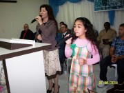 Foi muito bom o culto de militares em Indaial