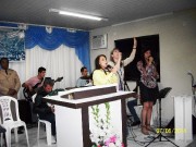 Foi muito bom o culto de militares em Indaial