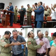 Deus fez grandes coisas neste culto