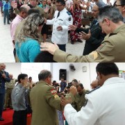 Deus fez grandes coisas neste culto