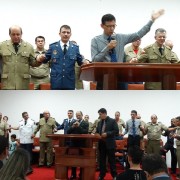Deus fez grandes coisas neste culto