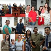 Deus fez grandes coisas neste culto
