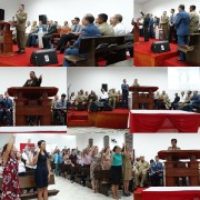 Deus fez grandes coisas neste culto