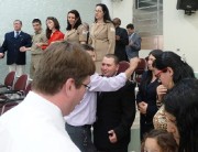 Foi muita glória no culto de militares em Itajaí dia 3.08.2014