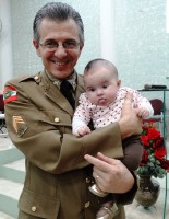 Foi muita glória no culto de militares em Itajaí dia 3.08.2014