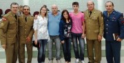 Foi muita glória no culto de militares em Itajaí dia 3.08.2014
