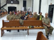 Abençoado culto de militares em Joinville
