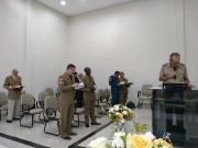 Abençoado culto de militares em Joinville