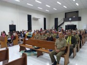 Abençoado culto de militares em Joinville