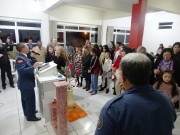Foi grande o mover de Deus no culto em Laurentino-SC