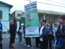 A UMESC realizou marcha pela Paz na ocasião do Congresso.