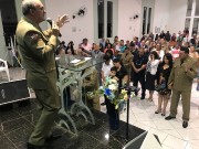 Mais de 28 militares presentes 